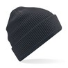 Winter hat - MOD. B52N:Graphite Grey, 100% cotton, One Size